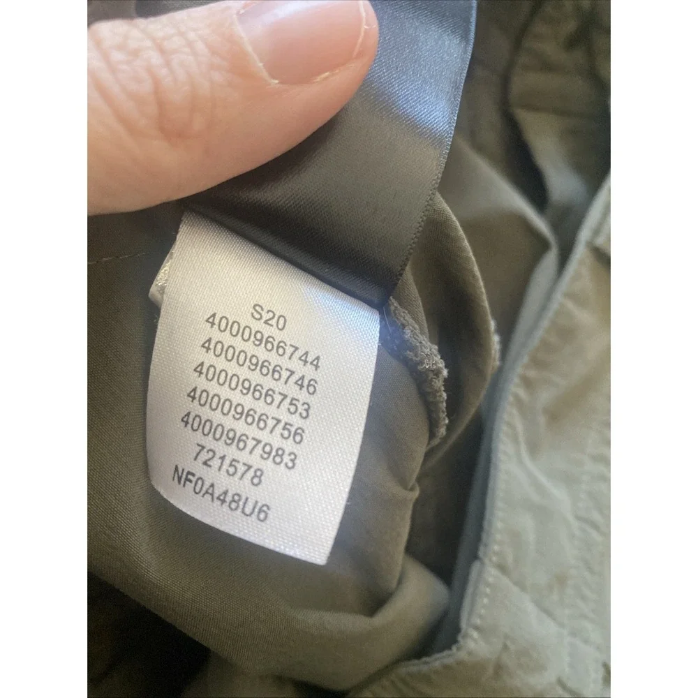 North Face‎ Men's 32 Green Tech Walking Shorts Gorpcore Camping Outdoor